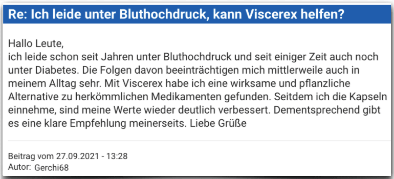 Viscerex Erfahrungsbericht Bewertung Erfahrung Erfahrungen Viscerex