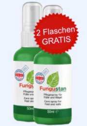 Fungustan Spray Abbild Tabelle