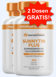 Sunnytin Plus Sommermodus Abbild Tabelle