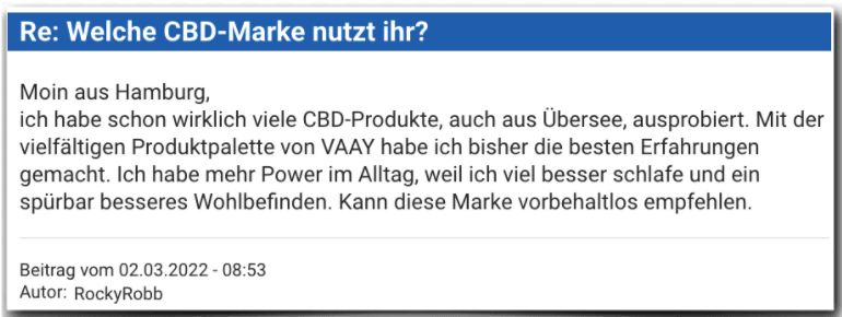 VAAY Erfahrungsbericht Bewertung Erfahrungen VAAY