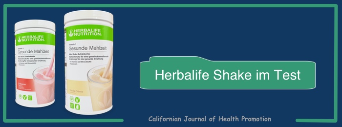 herbalife formula 1 shake test