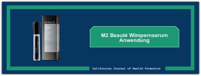 M2 Beauté Eyelash Activating Serum Wimpernserum anwendung
