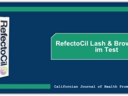 refectocil lash and brow booster test