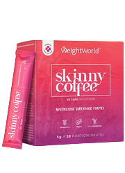 weightworld skinny coffee Abbild Tabelle