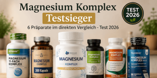 Magnesium Komplex Test Vergleich