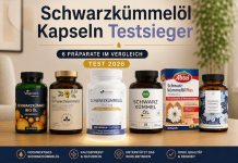 Schwarzkümmelöl Kapseln Testsieger – 6 Präparate im direkten Vergleich – Test 2026 Schwarzkuemmeloel Kapseln Titelbild