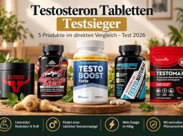Testosteron Tabletten Testsieger