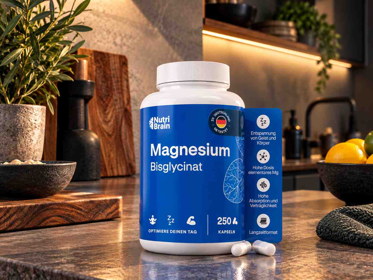 NutriBrain Magnesiumbisglycinat